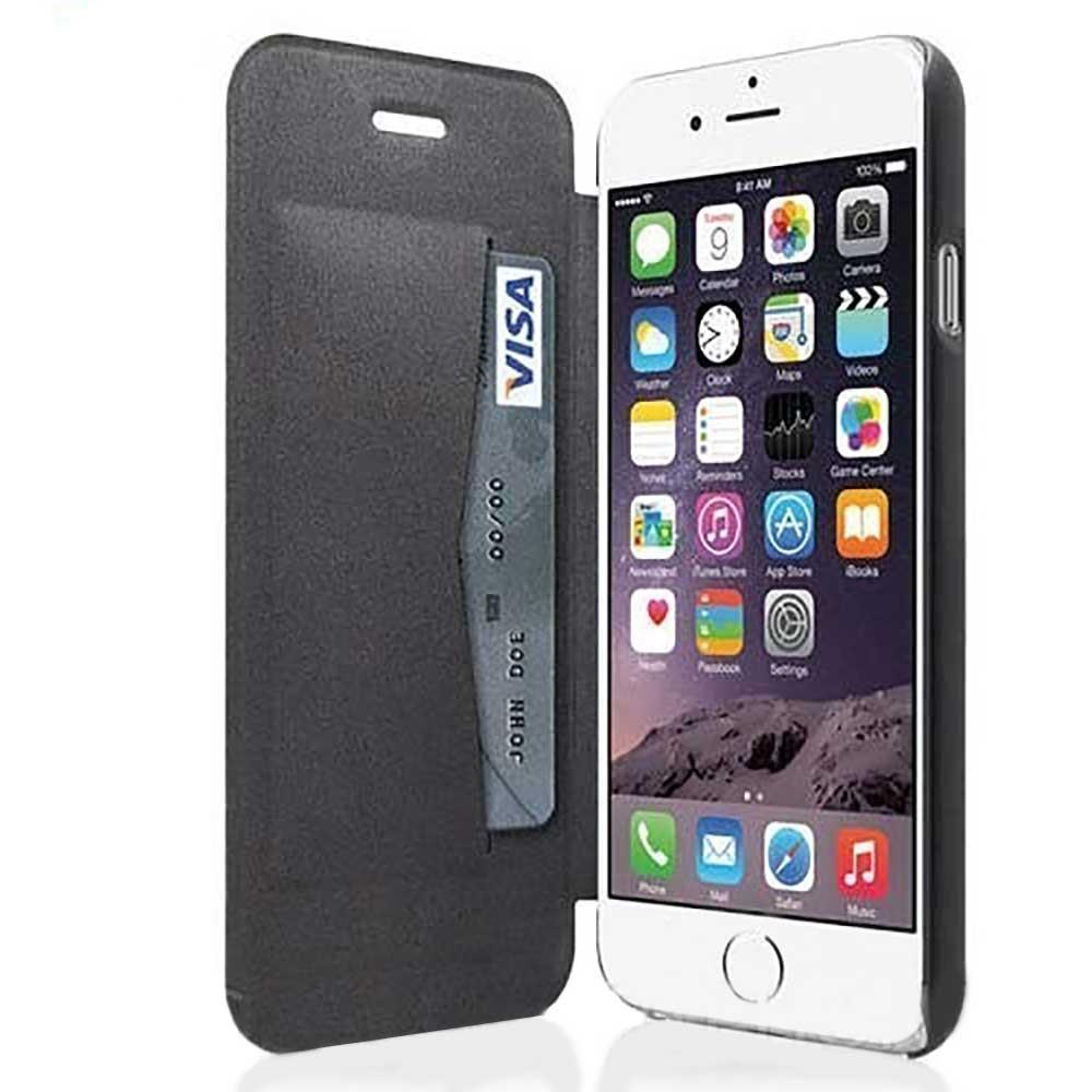 Funda Iluv Diary Card color Negro para iPhone 6 Plus