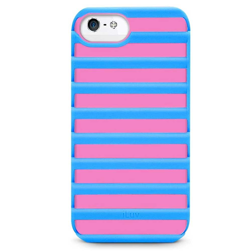 Funda Iluv Pulse para iPhone Se 2016/ iPhone 5s y 5 color Rosa con Azul