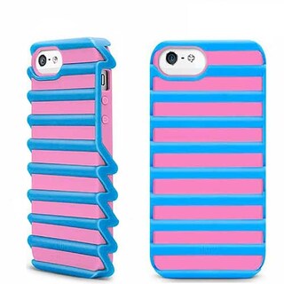 Foto 3 | Funda Iluv Pulse para iPhone Se 2016/ iPhone 5s y 5 color Rosa con Azul