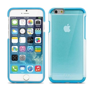 Foto 2 | Funda Iluv Vyneer color Azul Transparente para iPhone 6 y 6s