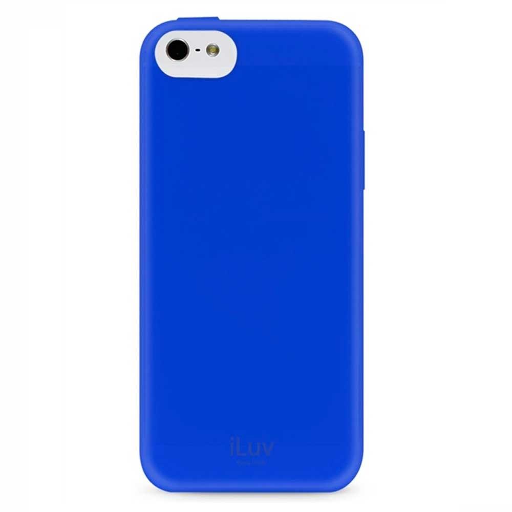 Funda Iluv Gelato color Azul para iPhone Se 2016 iPhone 5s y 5 Tpu