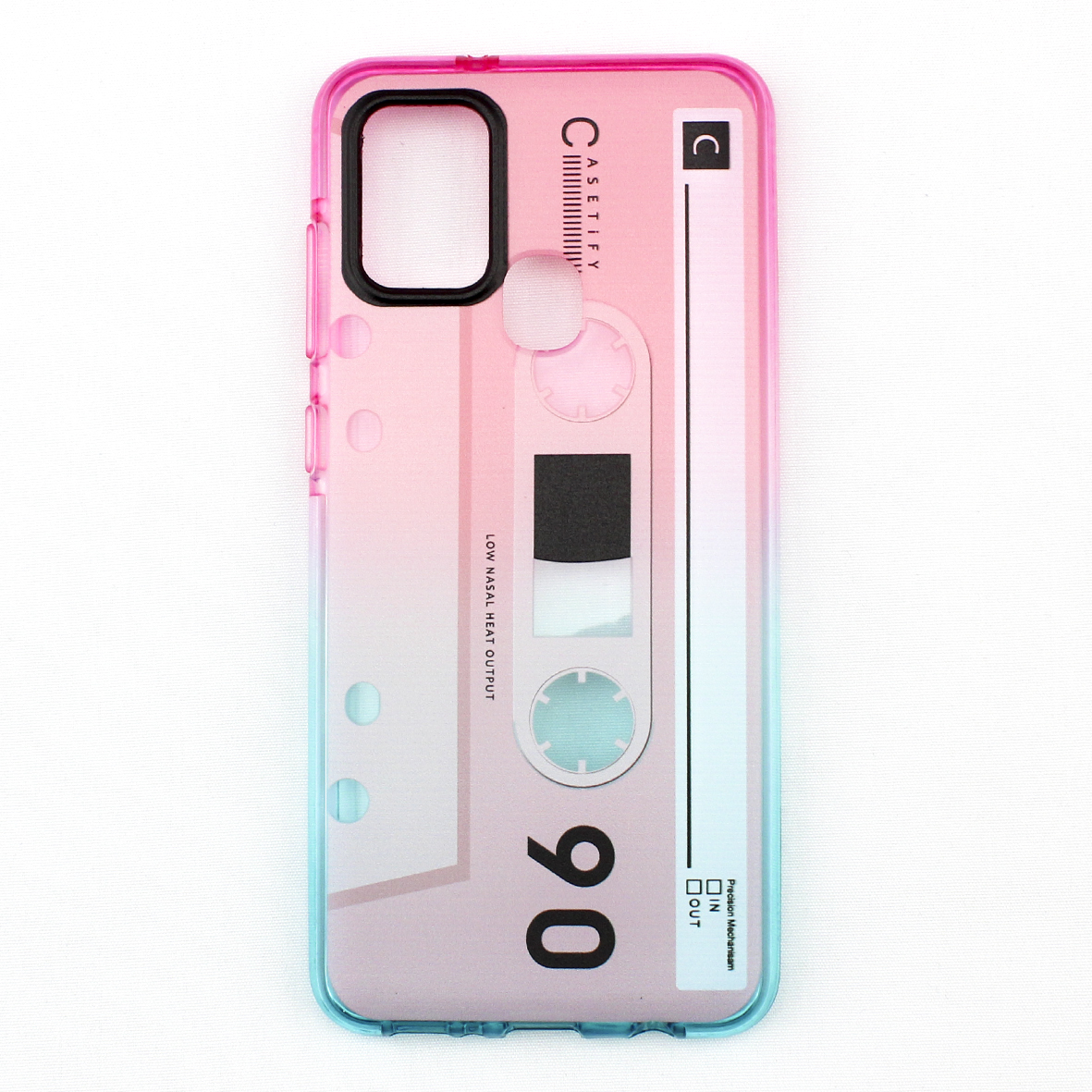Funda Triche color Rosa con Diseño Cassette para Galaxy M31 M315