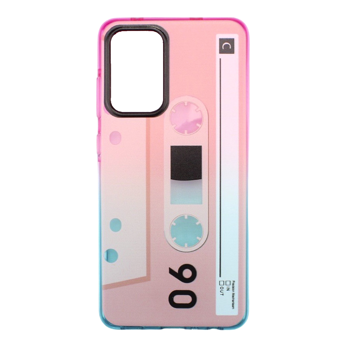 Funda Triche Diseño Cassette para Galaxy A72 (A725) color Rosa