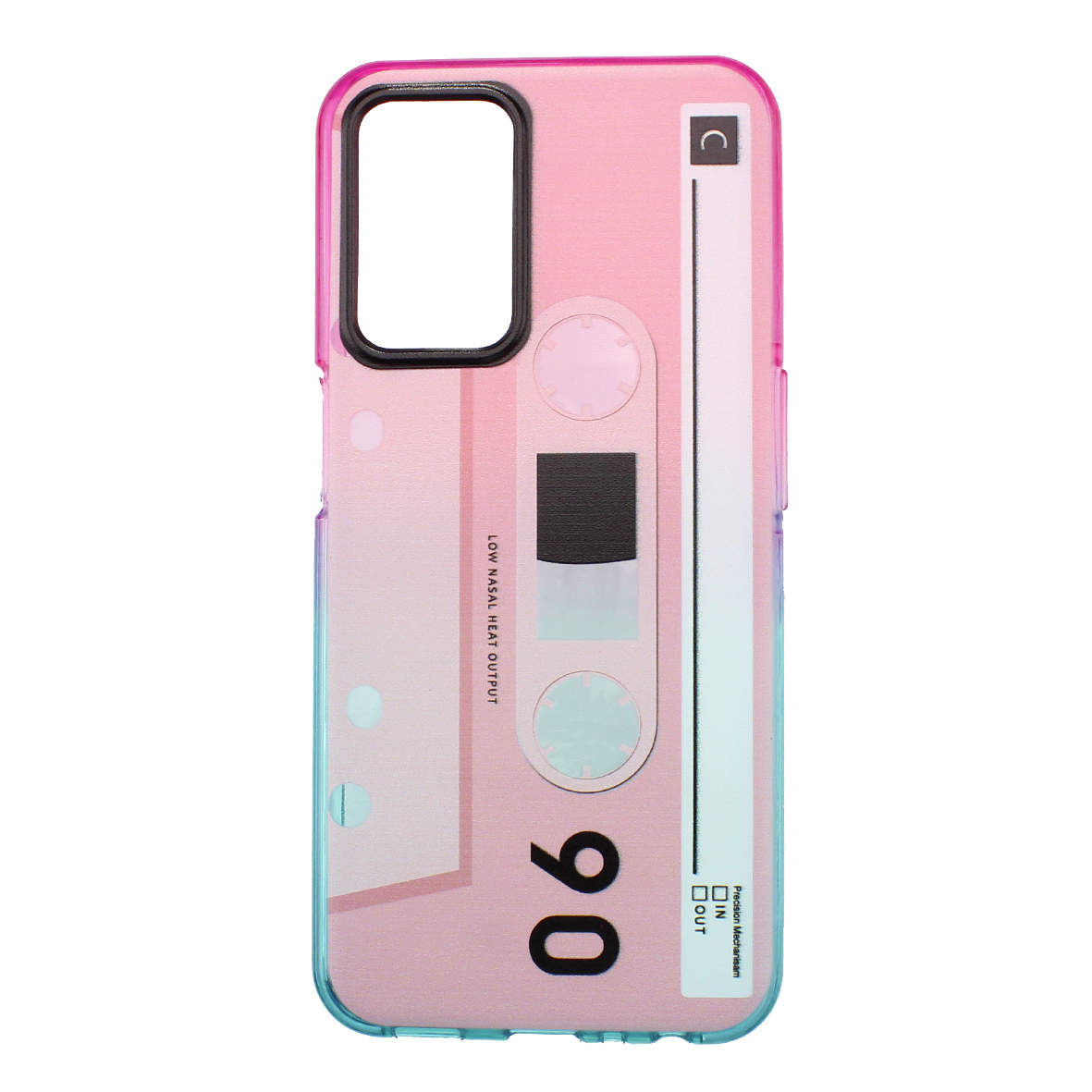 Foto 2 pulgar | Funda Triche color Rosa con Diseño Cassette para Oppo A54