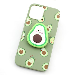 Foto 1 | Funda Triche para iPhone 12 / iPhone 12 Pro Diseño Aguacate color Verde