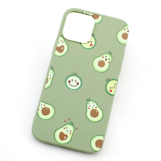 Foto 2 | Funda Triche para iPhone 12 / iPhone 12 Pro Diseño Aguacate color Verde