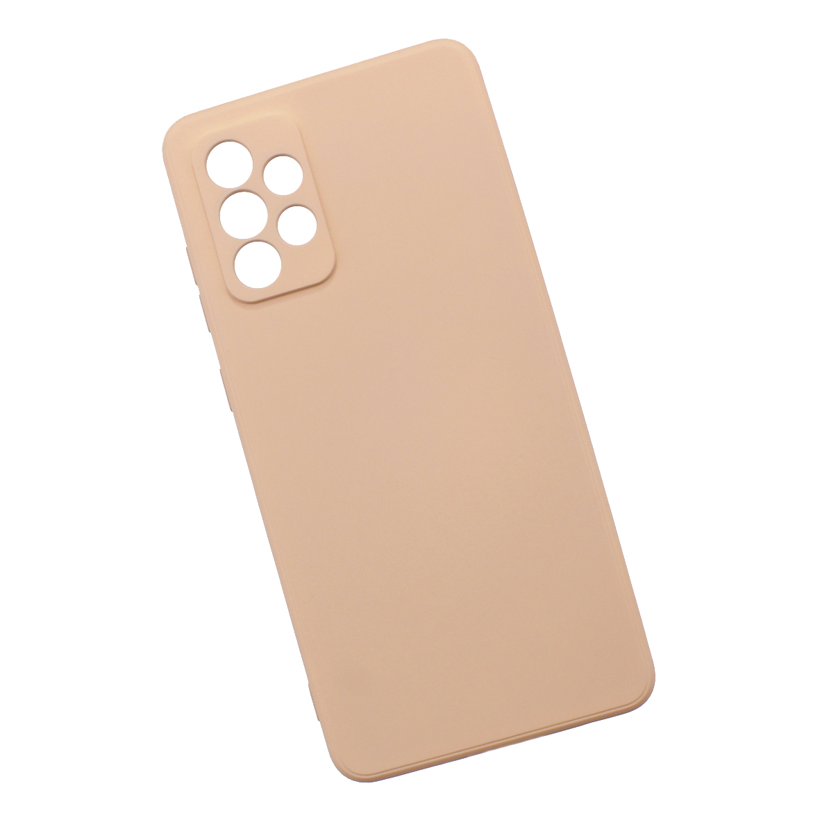 Foto 2 | Funda Triche Diseño Liso con Sujetador en Forma de Corazón para Galaxy A72/ A725 color Rosa