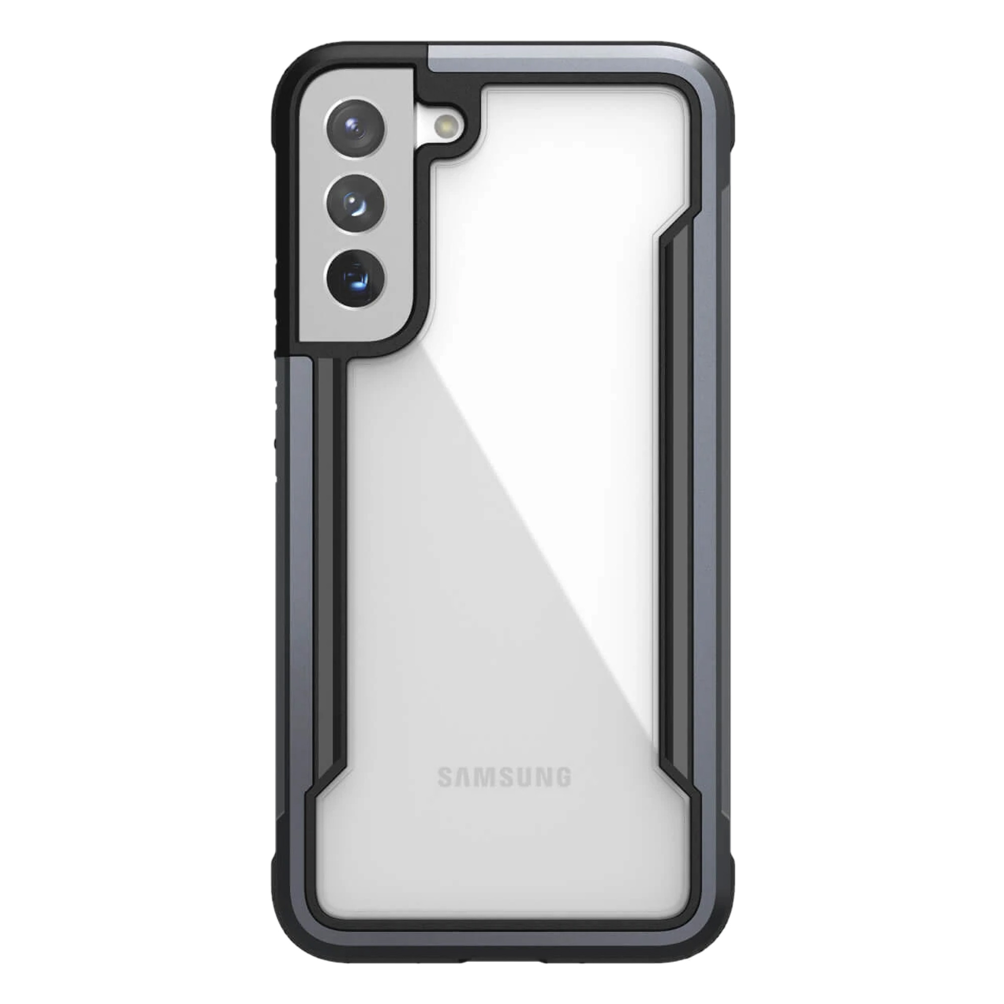 Funda Raptic Shield Pro Uso Rudo Aluminio para Samsung Galaxy S22 Plus 2022 color Negro