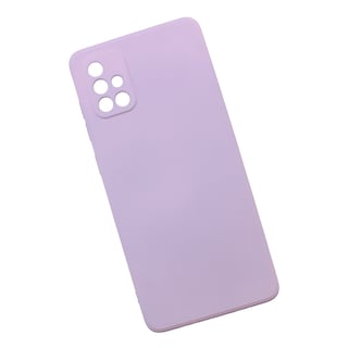 Foto 2 | Funda Triche Diseño Liso con Sujetador en Forma de Corazón para Galaxy A71/ A715 color Púrpura
