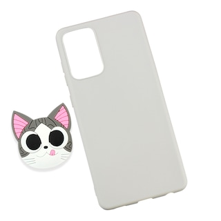 Foto 2 | Funda Triche Diseño Gato con Sujetador para Galaxy A52 (yA525 color Gris