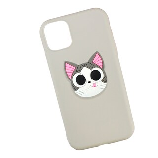 Foto 1 | Funda Triche Diseño Gato con Sujetador para iPhone 11 color Gris