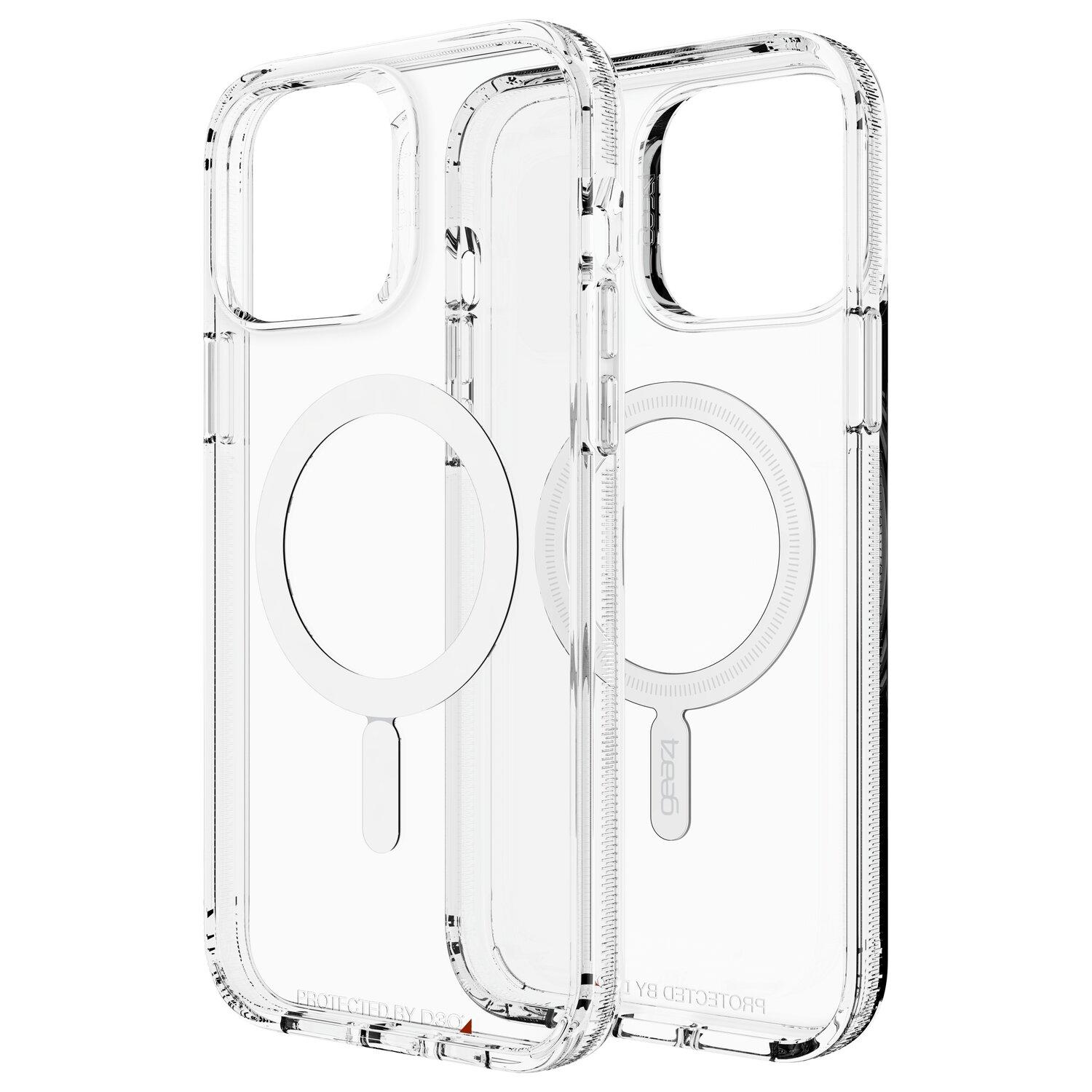 Foto 2 pulgar | Funda Crystal Palace Gear4 Transparente Compatible con Magsafe iPhone 13 Pro Max