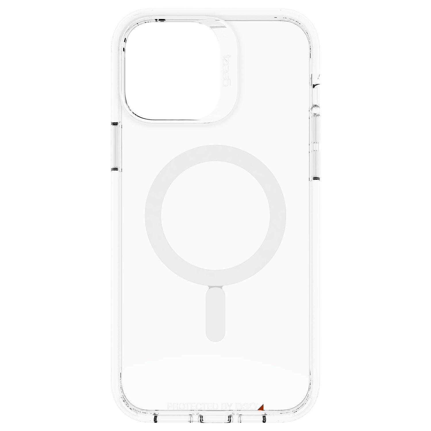 Foto 3 pulgar | Funda Crystal Palace Gear4 Transparente Compatible con Magsafe iPhone 13 Pro Max