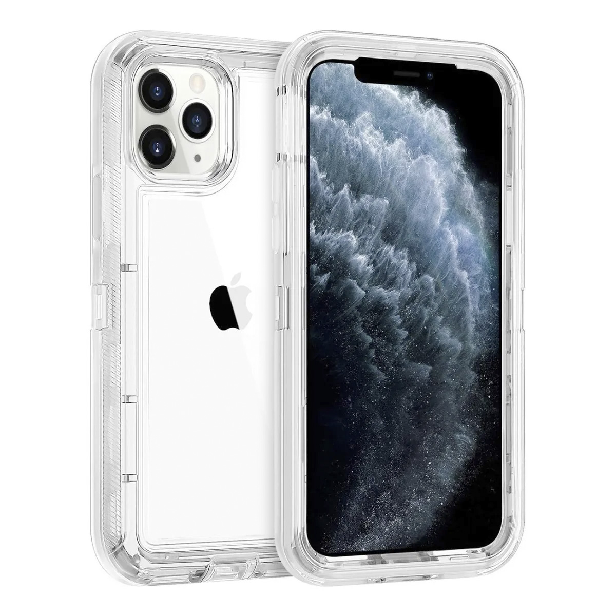 Funda Case Uso Rudo 360 para iPhone 6 / 6s / 7 / 8 Antishock 3 en 1 Acrigel/Rígida y Flexible