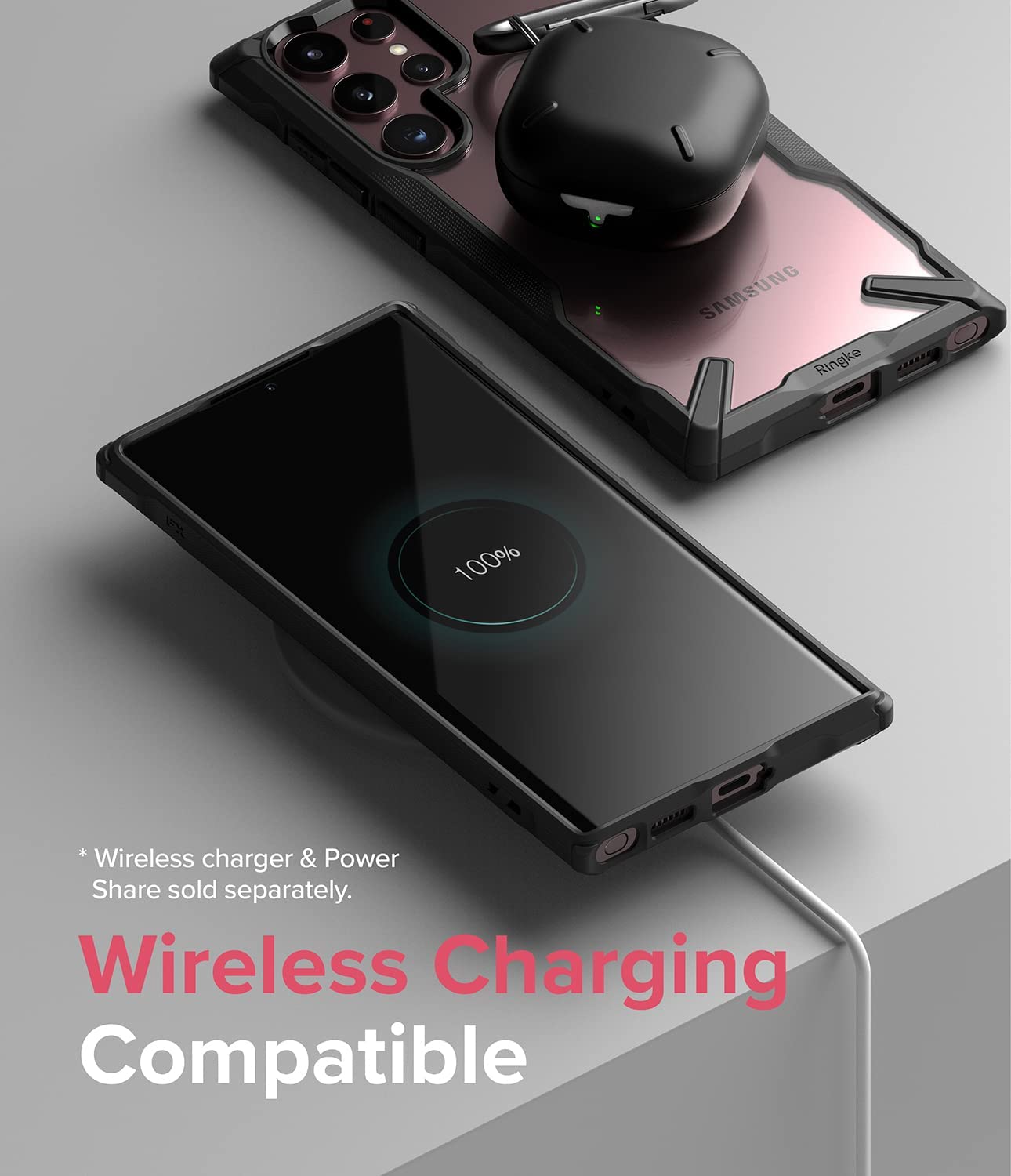 Foto 3 | Funda Case Ringke Fusion X para Samsung Galaxy S22 Ultra 5g 6.8''