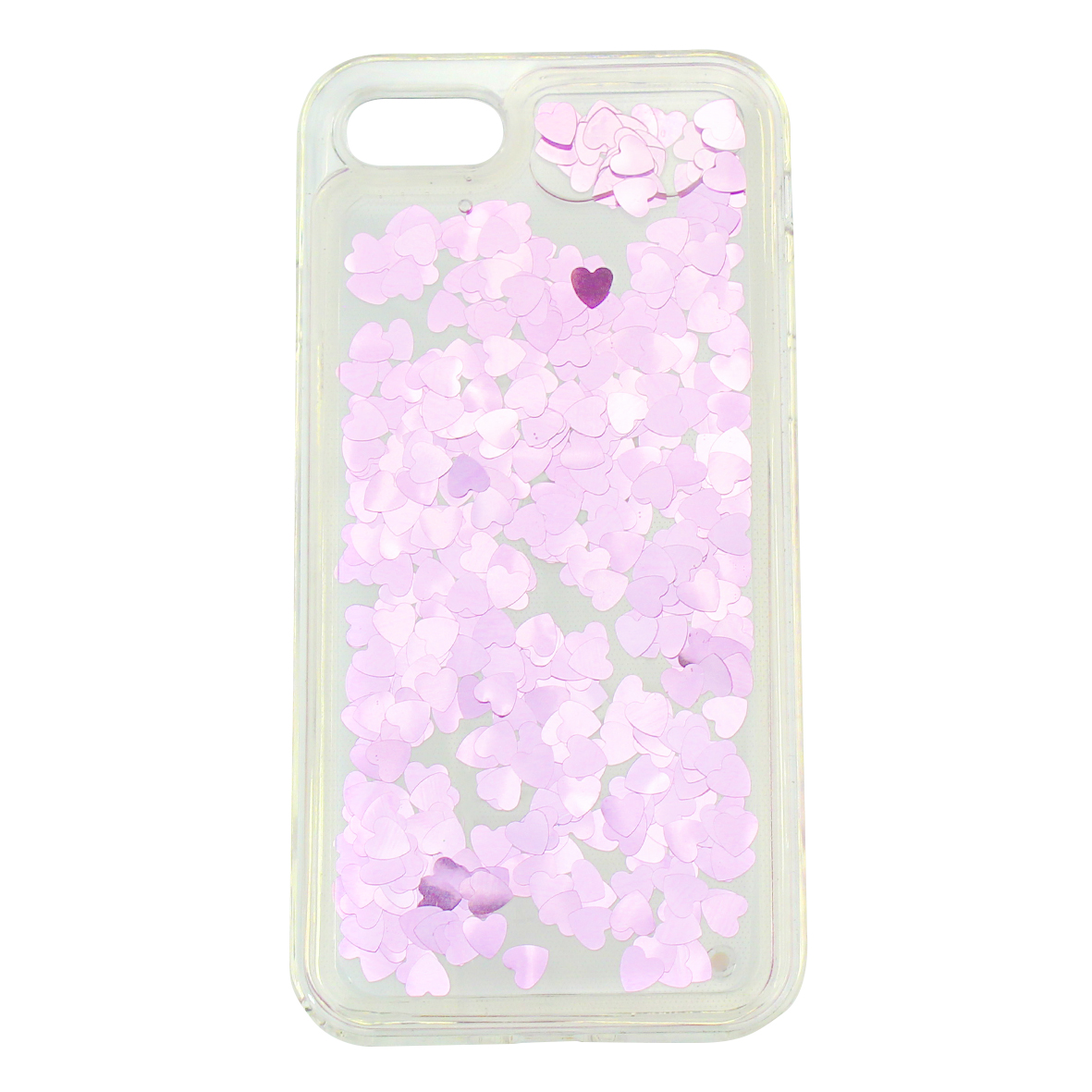 Funda Triche color Rosa con Diseño de Pecera y Corazones para iPhone 7 / iPhone 8 / iPhone Se 2020