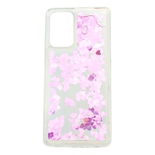 Foto 1 | Funda Triche color Rosa con Diseño de Pecera y Corazones para Galaxy A72 / A725