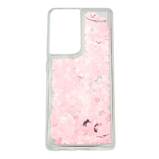 Foto 1 | Funda Triche Diseño Pecera Corazones Para Galaxy S21 Ultra color Rosa