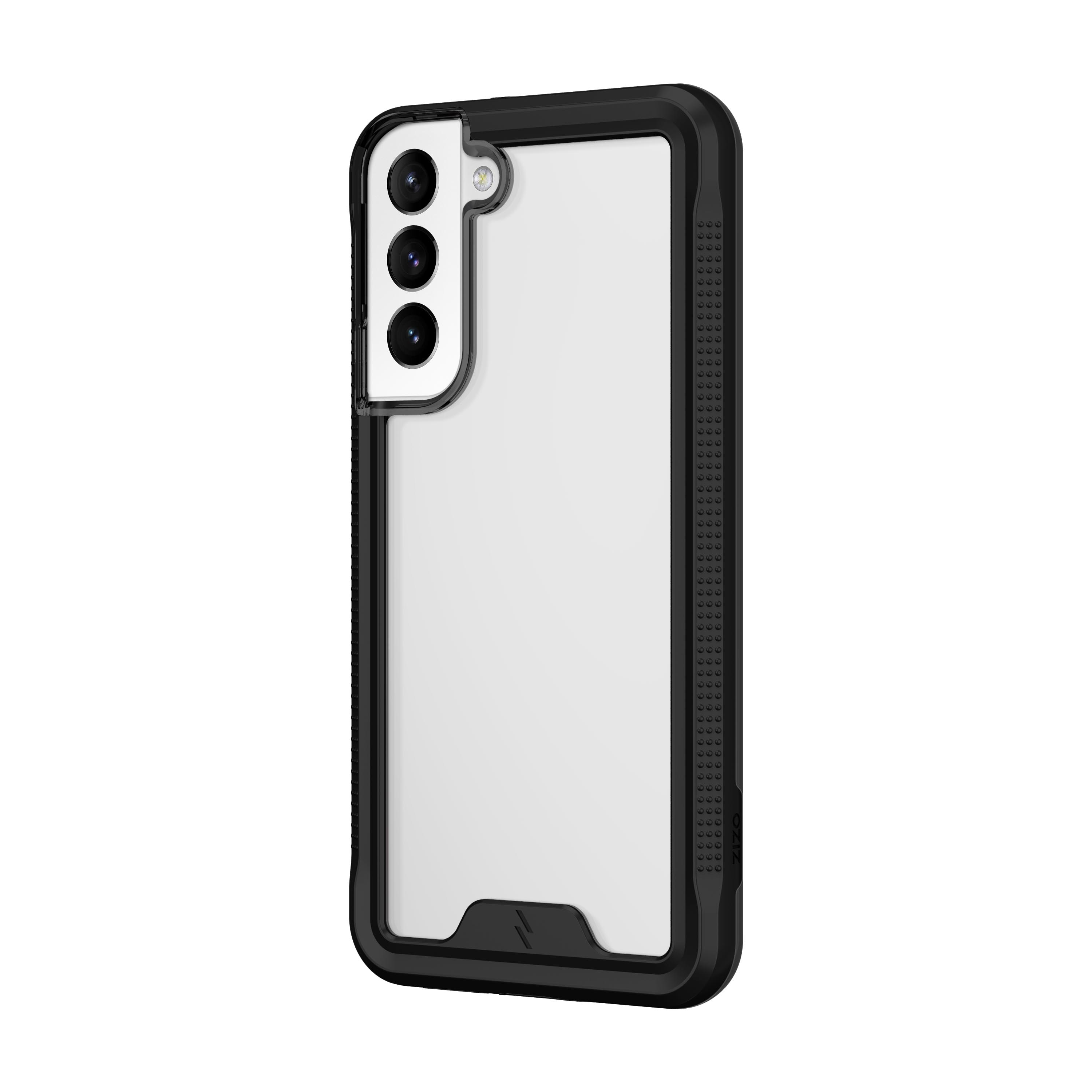 Foto 5 pulgar | Funda Para Galaxy S22 Zizo Ion color Negro más Cristal Templado