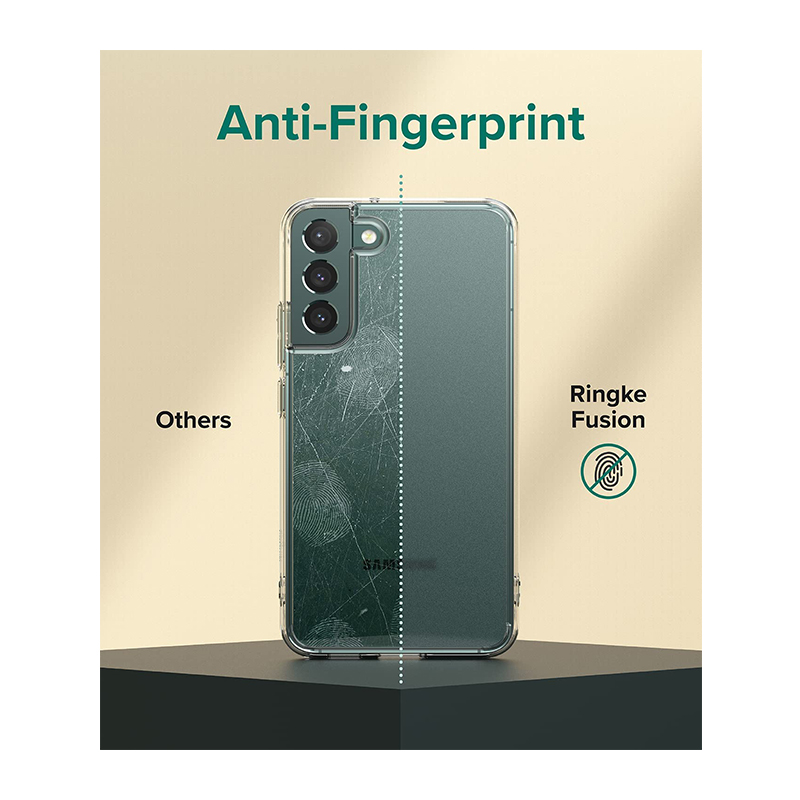 Foto 3 pulgar | Funda para Galaxy S22 Plus Ringke Fusion Matte Ligera Antihuella