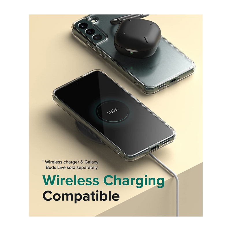 Foto 4 pulgar | Funda para Galaxy S22 Plus Ringke Fusion Matte Ligera Antihuella