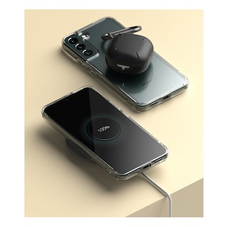 Foto 3 | Funda para Galaxy S22 Plus Ringke Fusion Ultra Ligera Smoke Black