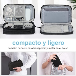 Foto 3 | Estuche para Accesorios Electrónicos Universal color Negro