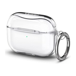 Foto 1 | Funda para Airpods Pro Ultra Hybrid Rígida Spigen Transparente Original