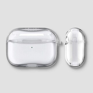 Foto 2 | Funda para Airpods Pro Ultra Hybrid Rígida Spigen Transparente Original