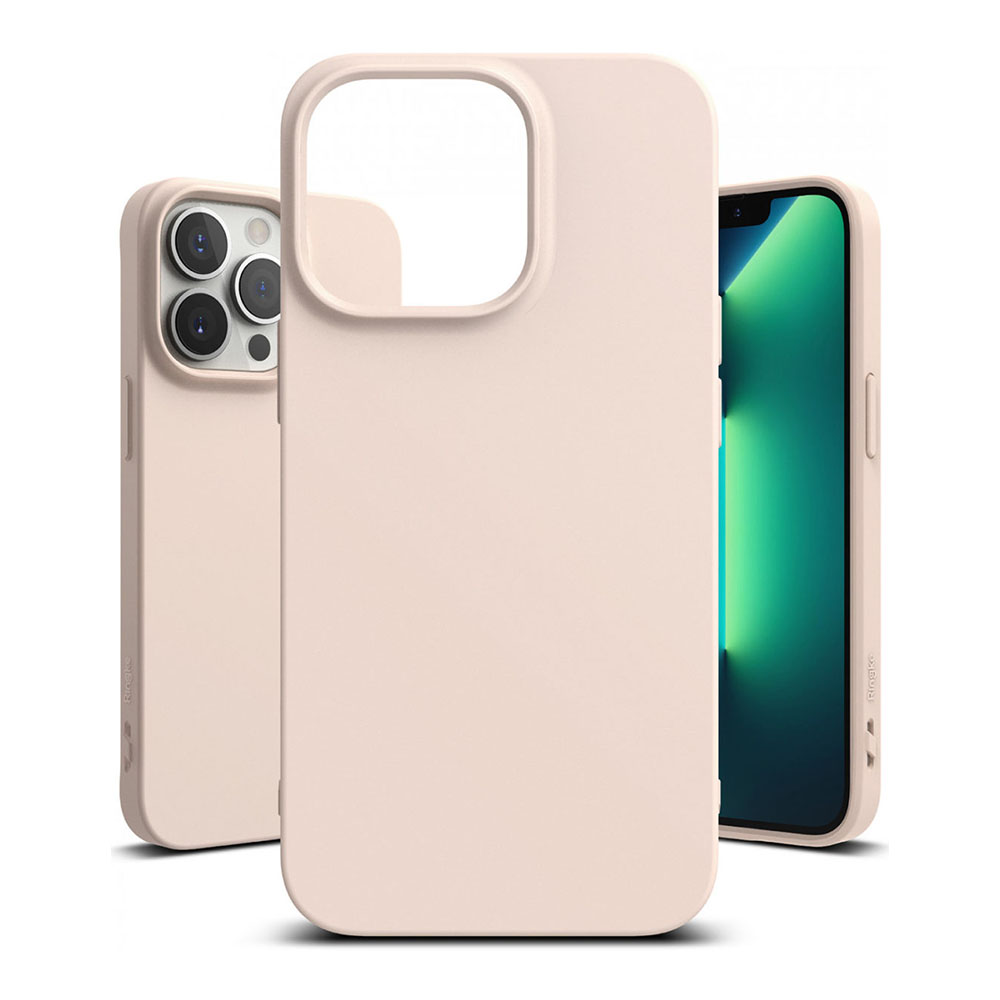 Foto 4 pulgar | Funda para iPhone 13 Pro Max Air S Ringke Flexible Rosa