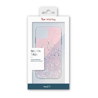 Foto 2 | Funda Wild Flag para iPhone 11 Pro Design Rosa Brillos