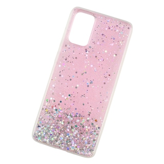 Foto 1 | Funda Triche con Diseño de Brillos y Estrellas color Rosa para Galaxy S20 Plus S20+