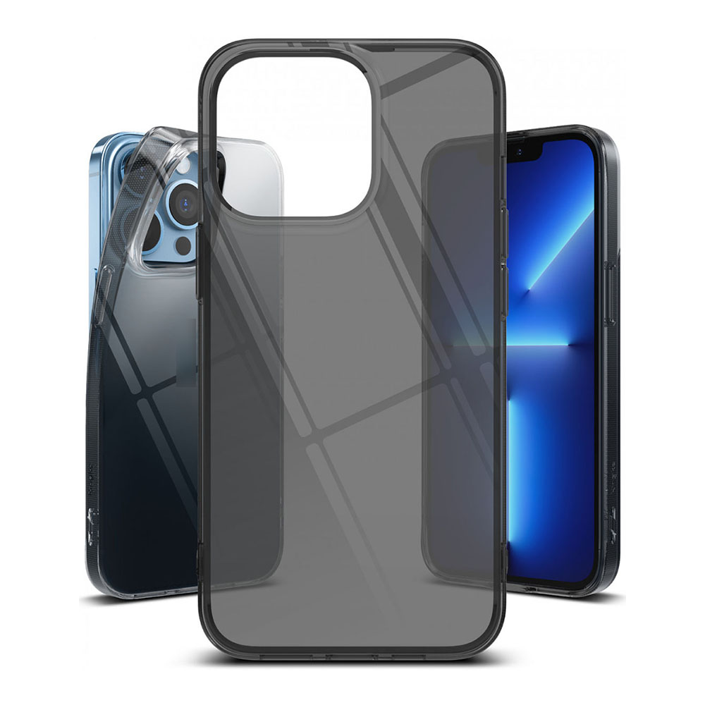 Foto 2 | Funda Ringke color Negro para iPhone 13 Pro Air Textura Flexible
