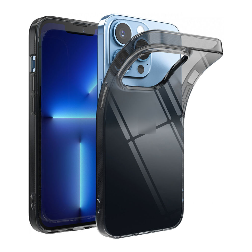 Foto 4 pulgar | Funda Ringke color Negro para iPhone 13 Pro Air Textura Flexible