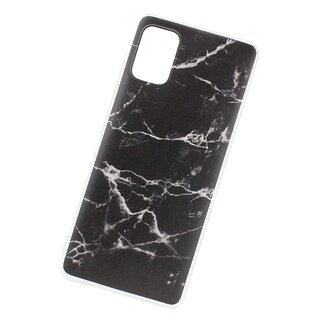 Foto 1 | Funda Triche Diseño Mármol Mate para Galaxy A51 ( A515 ) color Negro