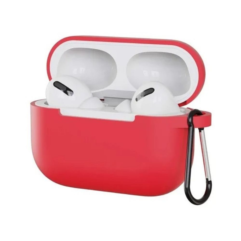 Foto 4 pulgar | Funda para Airpods Pro Gadgets And Fun color Rojo