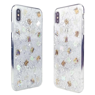 Foto 3 | Funda Wild Flag para iPhone XS Max Design Mother Of Pearl