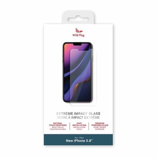 Foto 2 | Mica Vidrio Wild Flag para iPhone 11 Pro E/iPhone XS Protectora de Pantalla