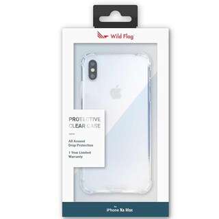 Foto 2 | Funda Wild Flag Fusion para iPhone Xs Max Transparente