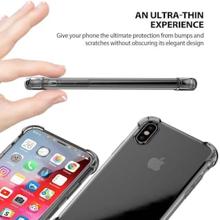 Foto 3 | Funda Iluv Gelato color Negro Humo Translucido para iPhone Xs Max Tpu