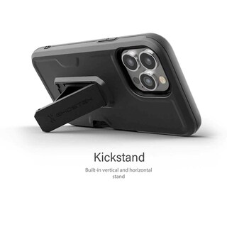 Foto 4 | Funda Ghostek Iron Armor para iPhone 13 Pro color Negro con Clip y Mica