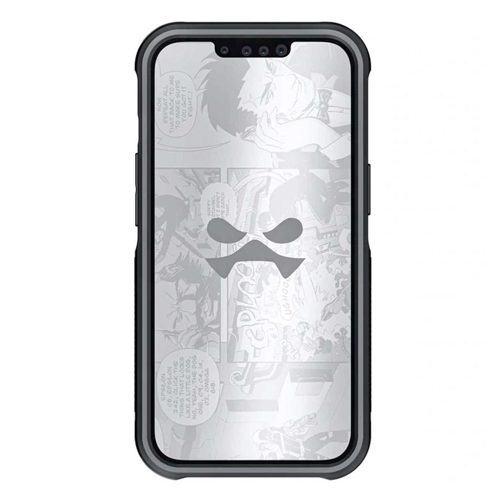 Foto 8 pulgar | Funda Ghostek Atomic para iPhone 13 Aluminio Transparente/ Negro