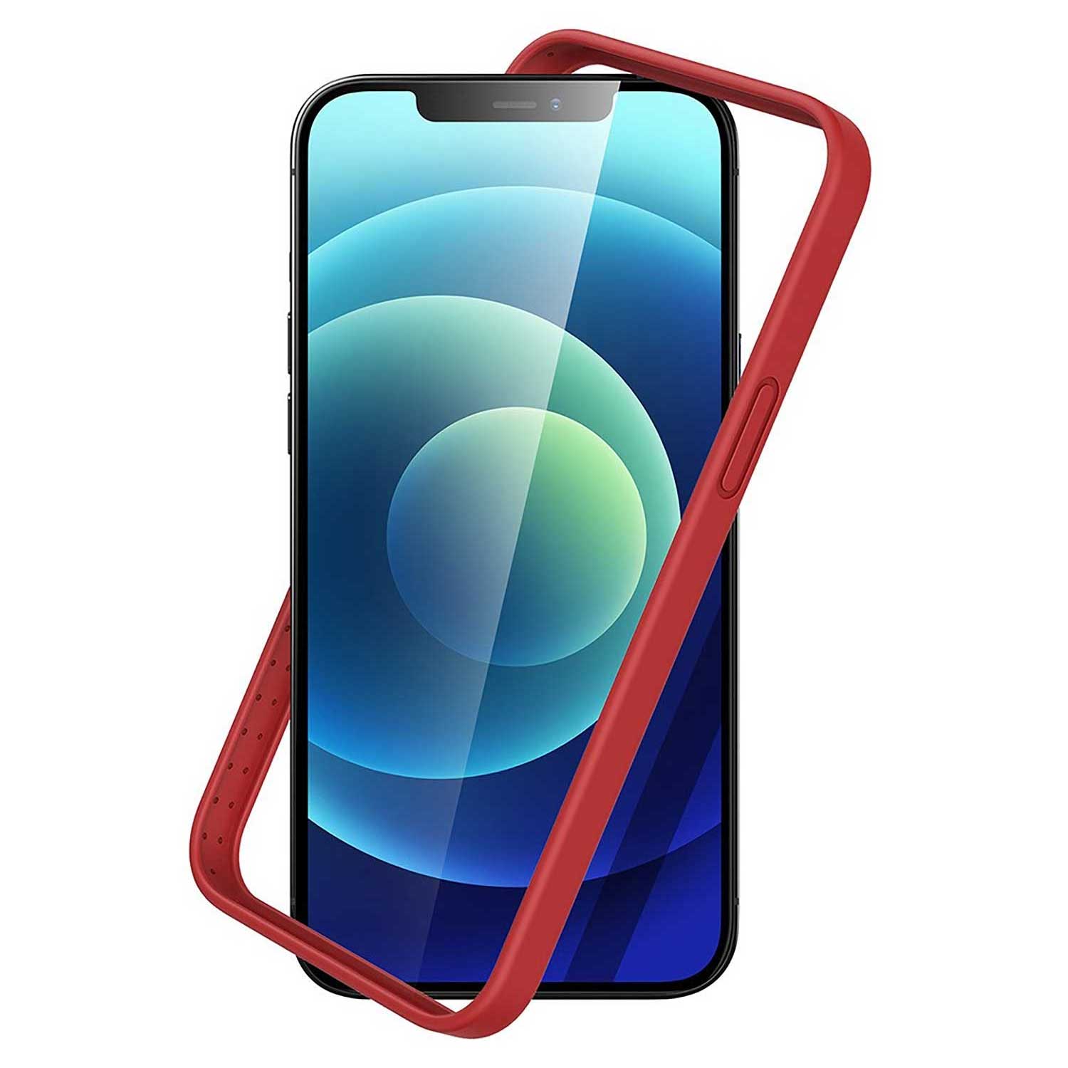 Funda Bumper Esr Cloud color Rojo para iPhone 12 y 12 Pro