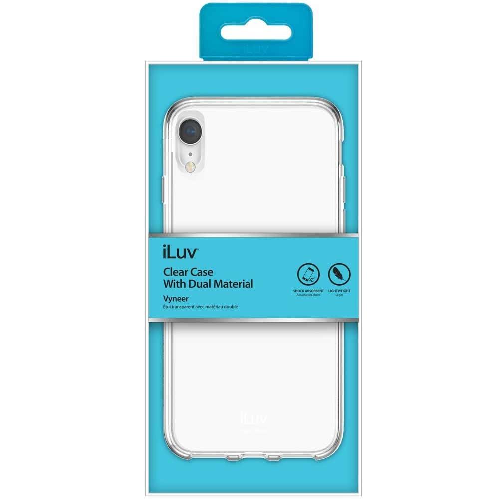 Foto 3 pulgar | Funda Iluv Vyneer Transparente para iPhone Xr
