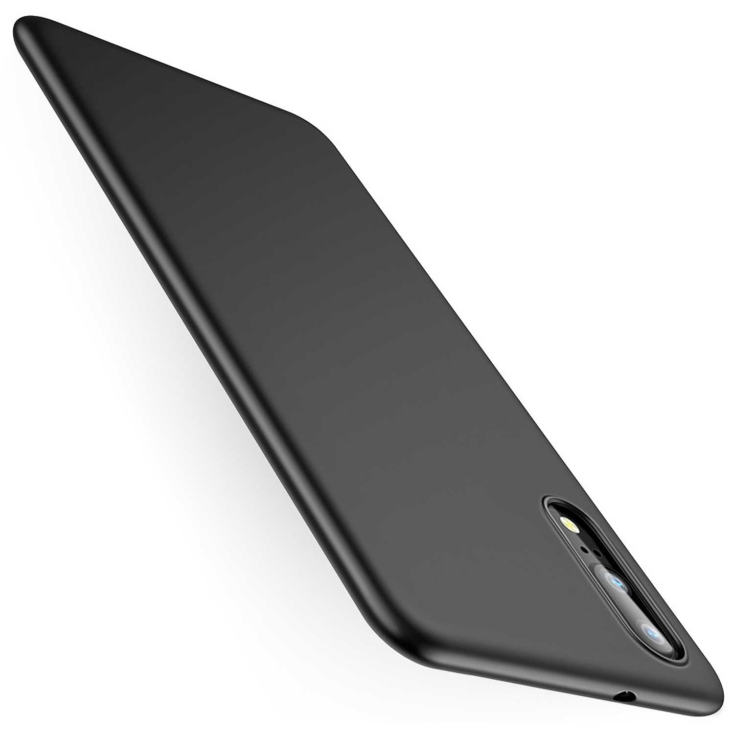 Funda Esr Liquid Shield color Negro para Huawei P20