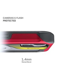 Foto 7 | Funda Ghostek Atomic para iPhone 13 Aluminio color Rojo