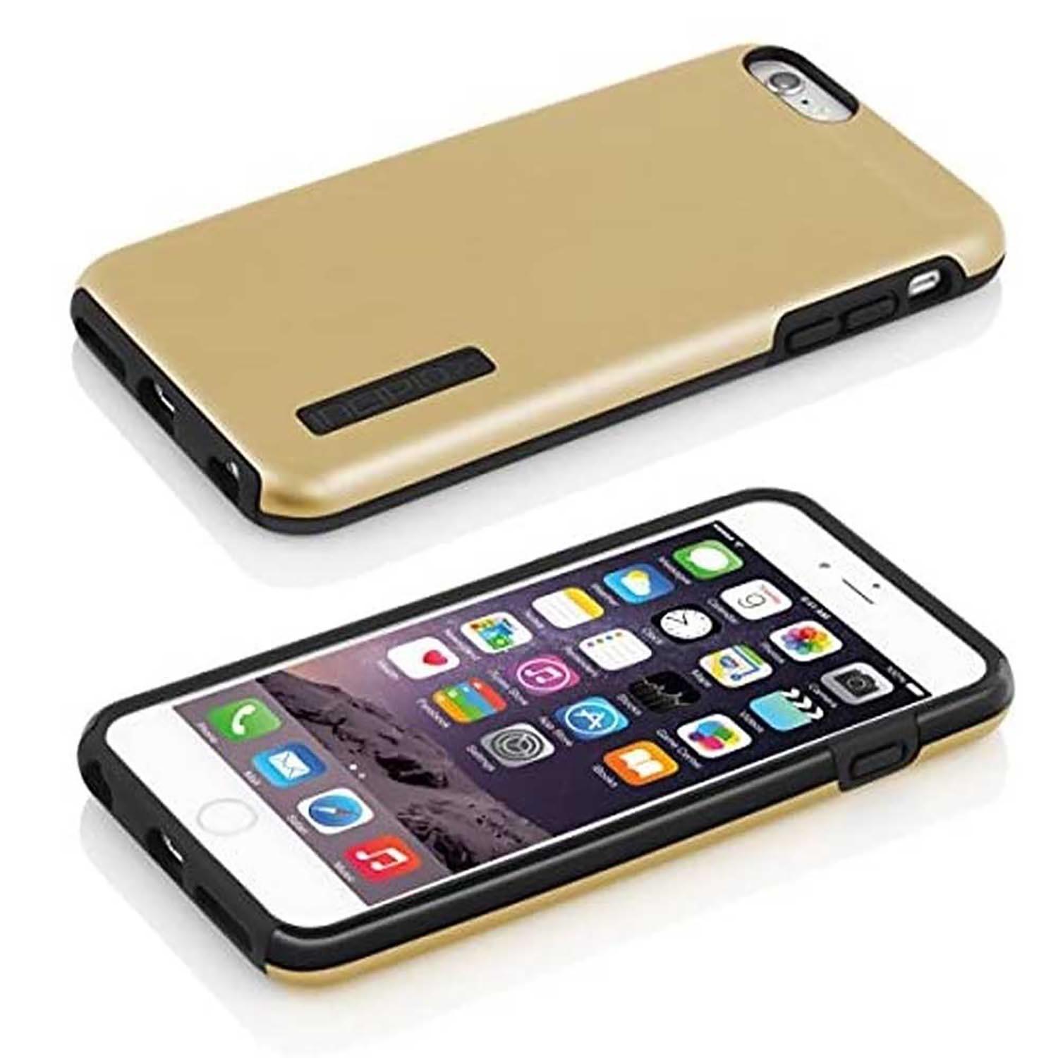 Foto 3 pulgar | Funda Incipio Dualpro Shine color Dorado para iPhone 6 y 6s