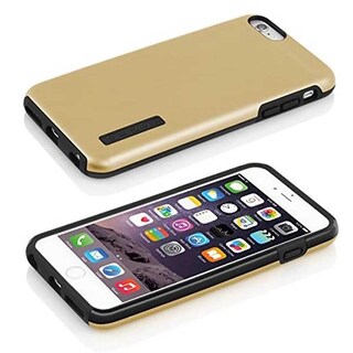 Foto 2 | Funda Incipio Dualpro Shine color Dorado para iPhone 6 y 6s