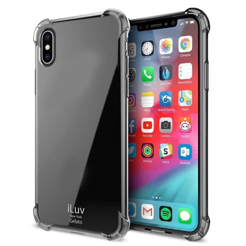 Funda Iluv Gelato Transparente para iPhone X y Xs Tpu