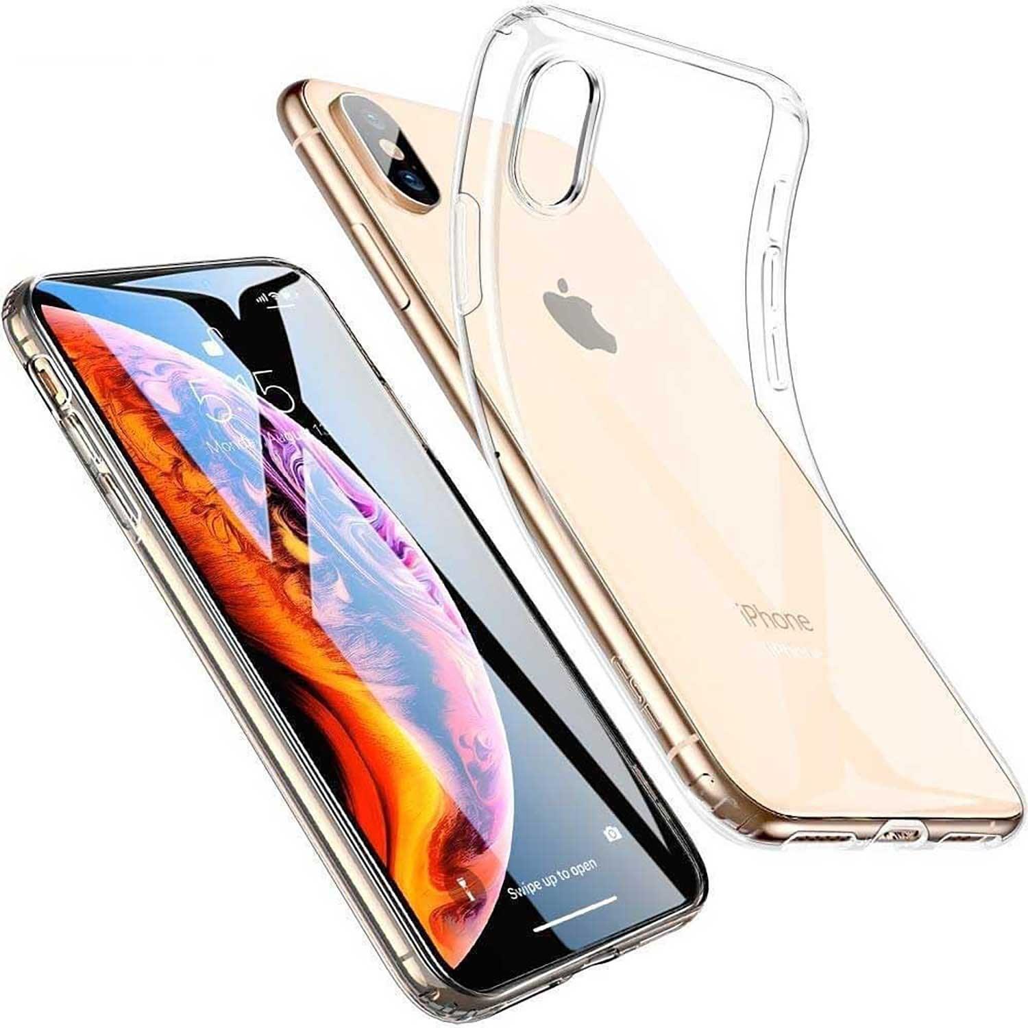 Foto 3 pulgar | Funda Esr Essential Zero Ultra Delgada Transparente para iPhone Xs Max